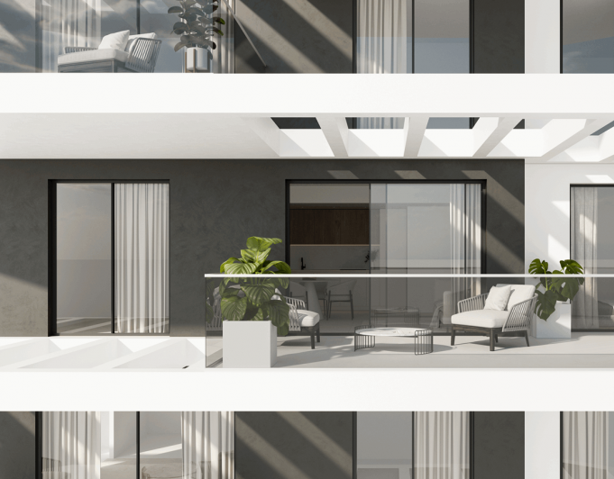 Luxuriöses Penthouse mit 3 Schlafzimmern und Meerblick zum Verkauf in Calpe