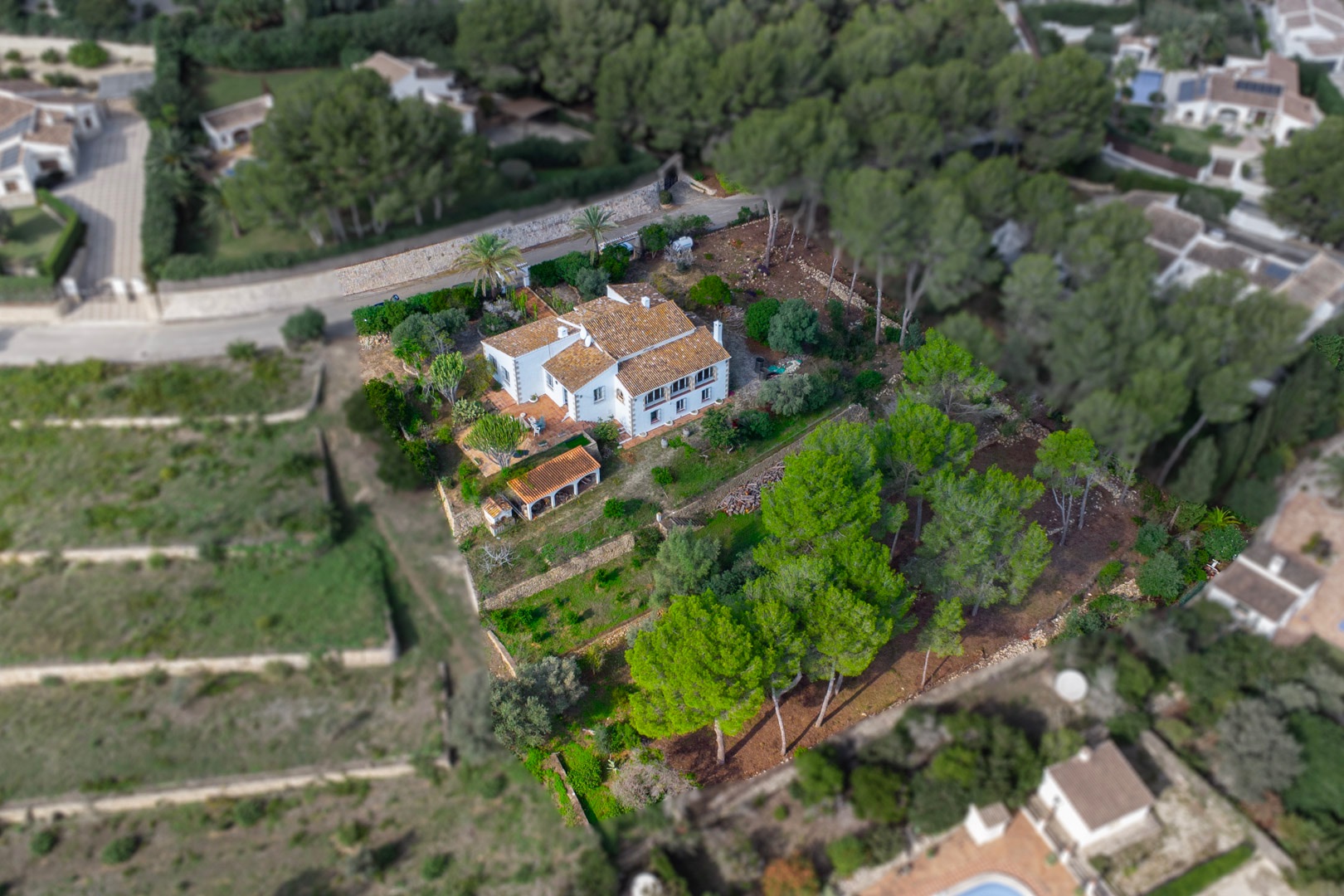 Beautiful Traditional Villa on a Large Plot in La Lluca, Jávea