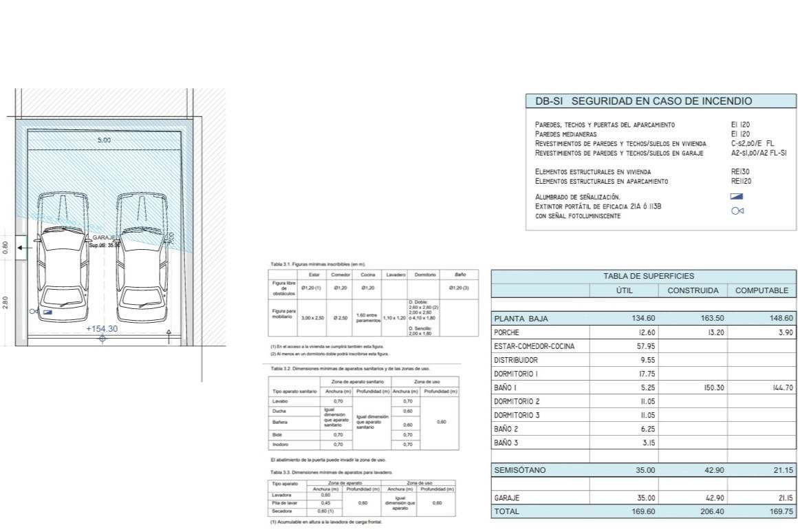 Modern 3 bed villa under construction in the urbanisation Racó de Nadal