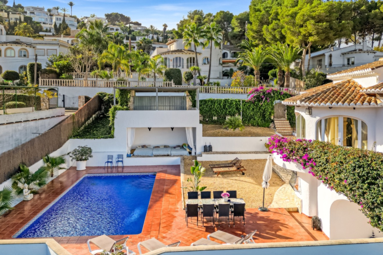 Charming 4 bed villa with sea views for sale in Javea Tosalet Entre Pinos