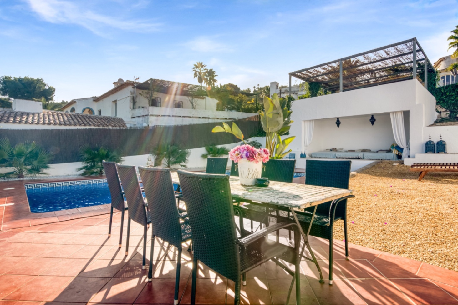 Charming 4 bed villa with sea views for sale in Javea Tosalet Entre Pinos
