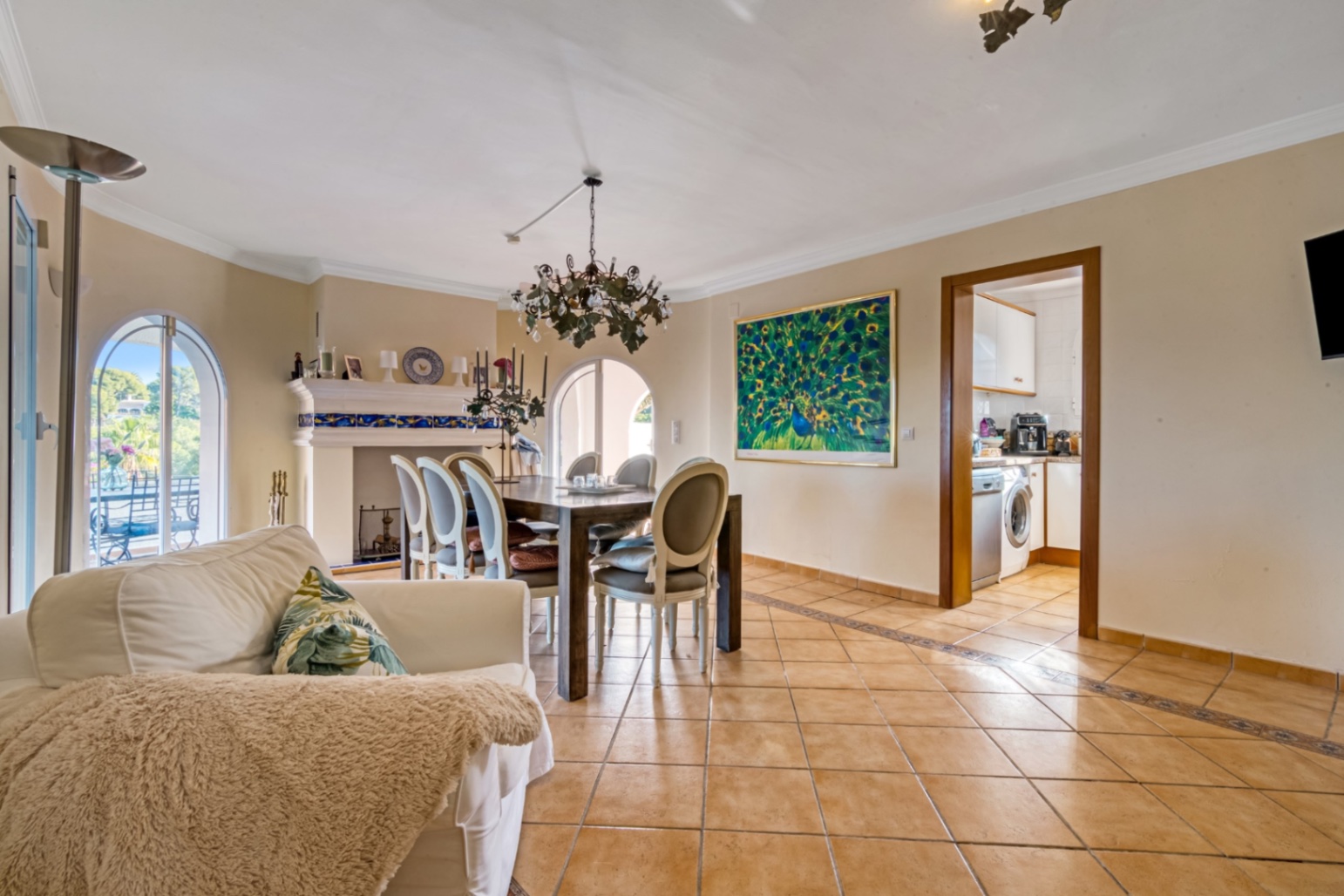 Charming 4 bed villa with sea views for sale in Javea Tosalet Entre Pinos