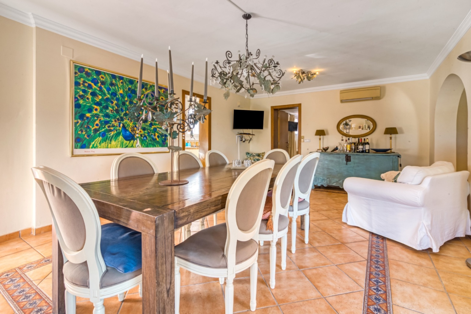 Charming 4 bed villa with sea views for sale in Javea Tosalet Entre Pinos