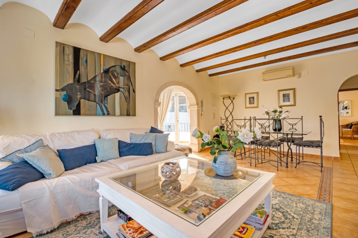 Charming 4 bed villa with sea views for sale in Javea Tosalet Entre Pinos