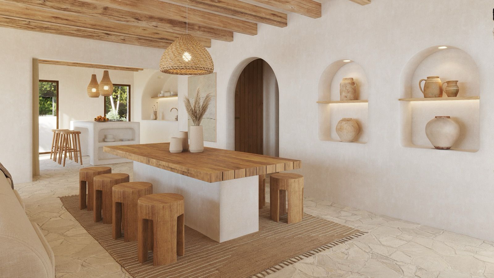 Vila de luxe rehabilitada a Montgó, Jávea – 4 habitacions, piscina, vistes obertes, orientada a sud