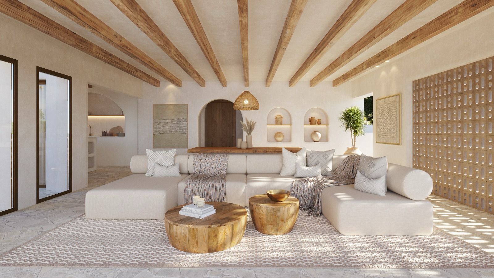 Vila de luxe rehabilitada a Montgó, Jávea – 4 habitacions, piscina, vistes obertes, orientada a sud