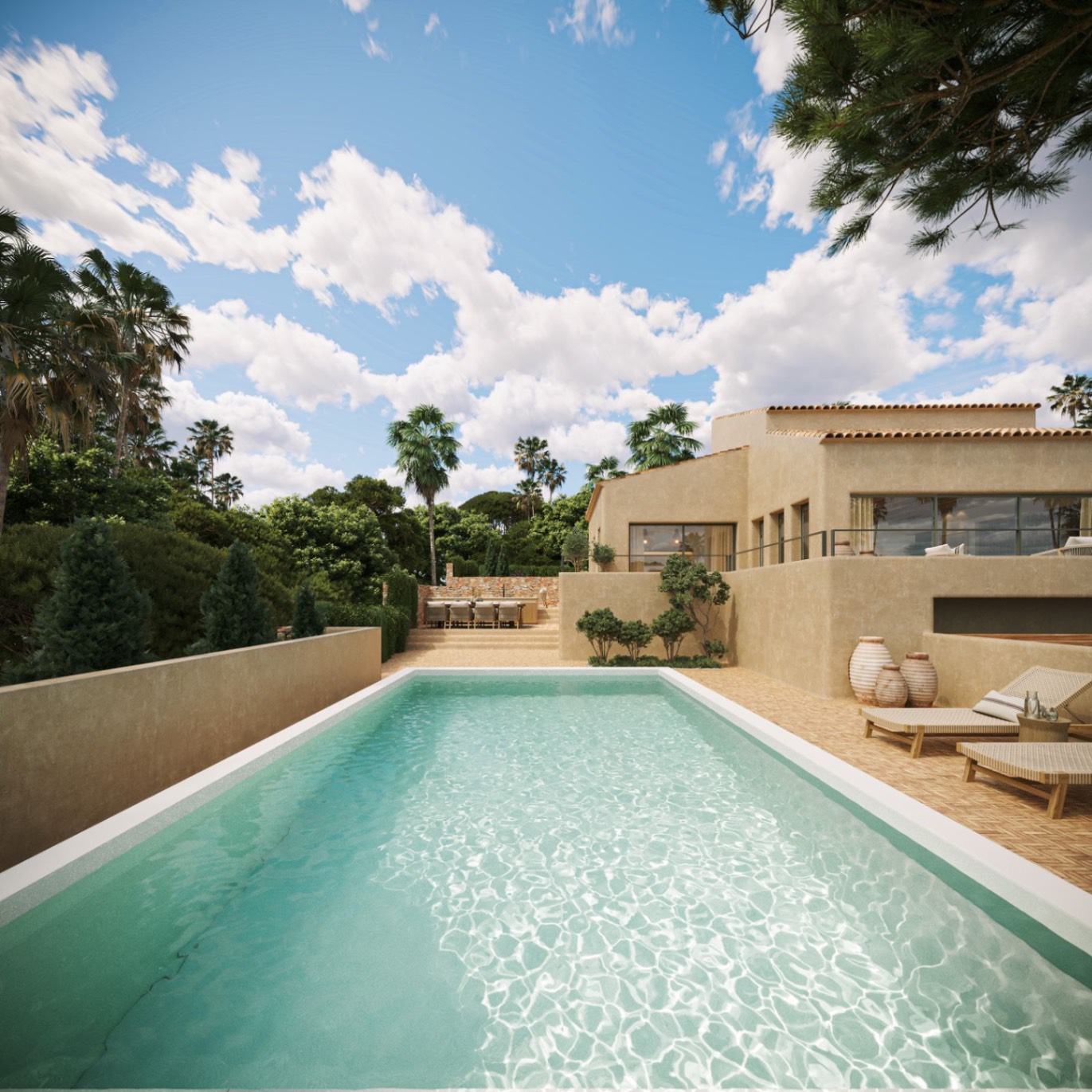 Vila de luxe rehabilitada a Montgó, Jávea – 4 habitacions, piscina, vistes obertes, orientada a sud