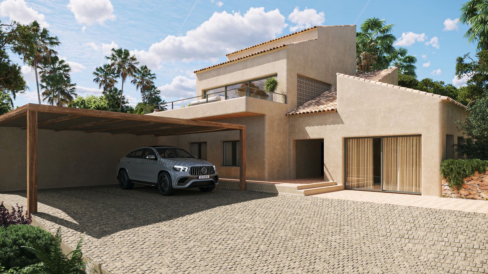 Vila de luxe rehabilitada a Montgó, Jávea – 4 habitacions, piscina, vistes obertes, orientada a sud