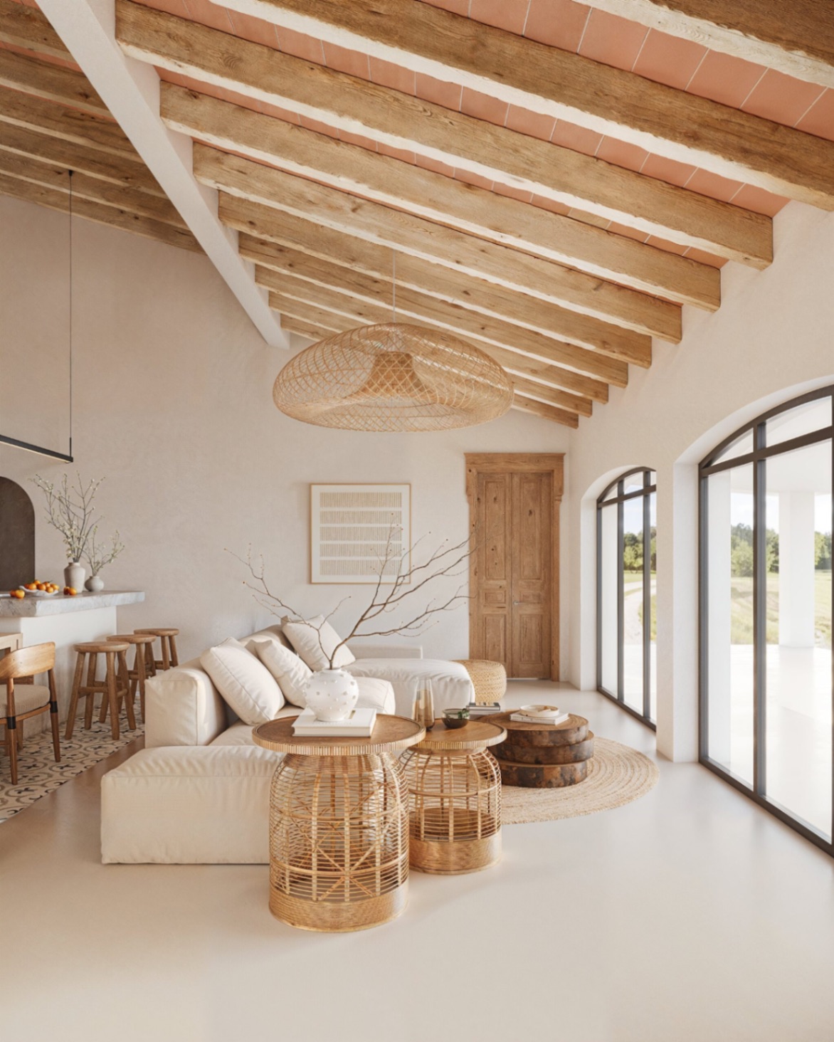 Villa de lujo reformada en Les Cansalades, Jávea – 4 dormitorios, piscina, vistas abiertas, orientación sur