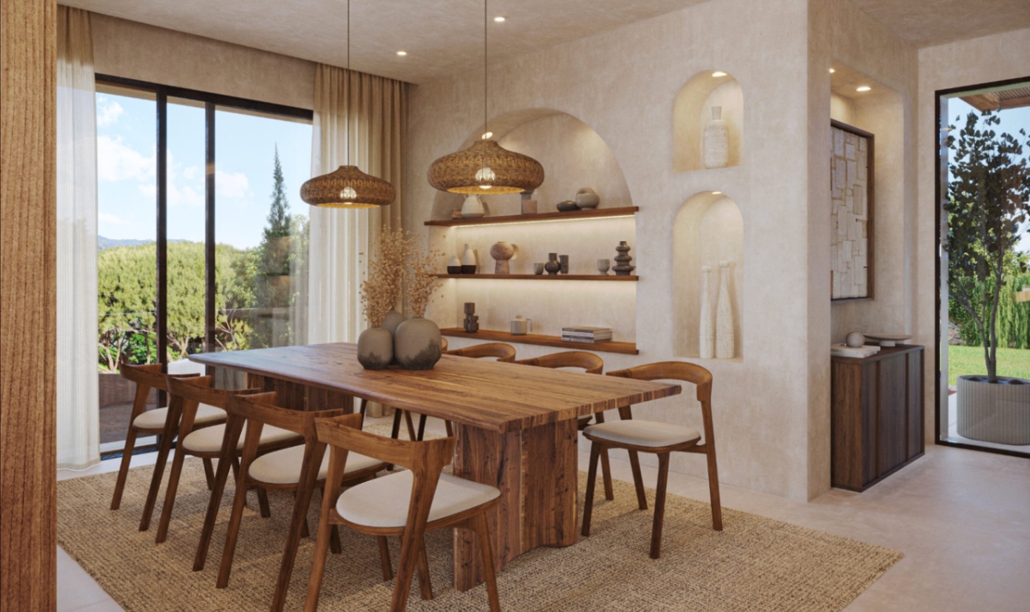 Villa de lujo de 3 dormitorios en venta en Jávea, cerca de playas y restaurantes.