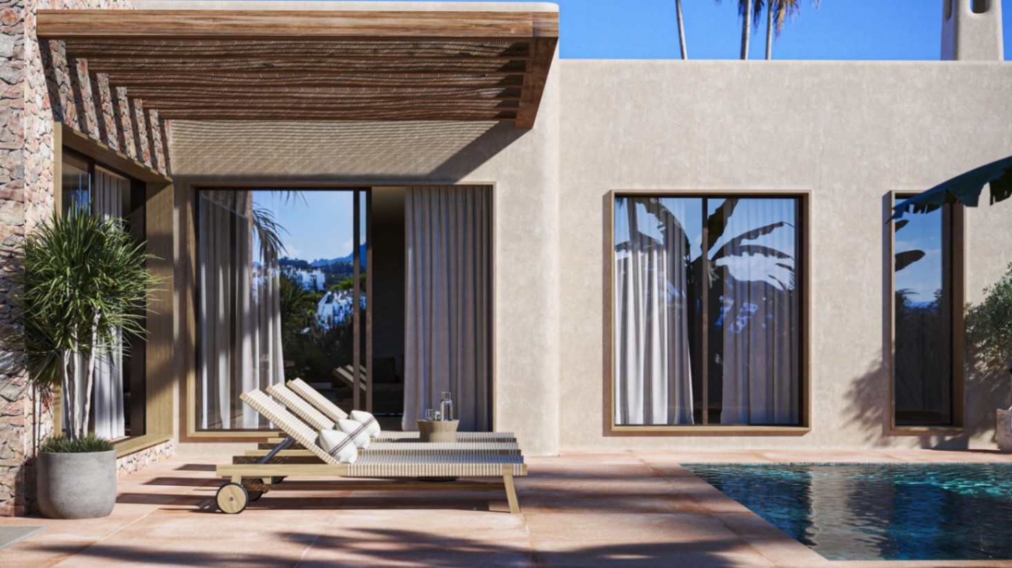 Villa de lujo de 3 dormitorios en venta en Jávea, cerca de playas y restaurantes.