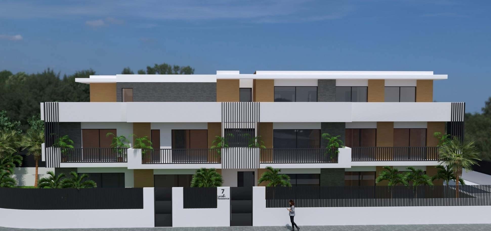 Apartamento de 3 dormitorios en construcción en venta en Jávea, cerca del casco antiguo.