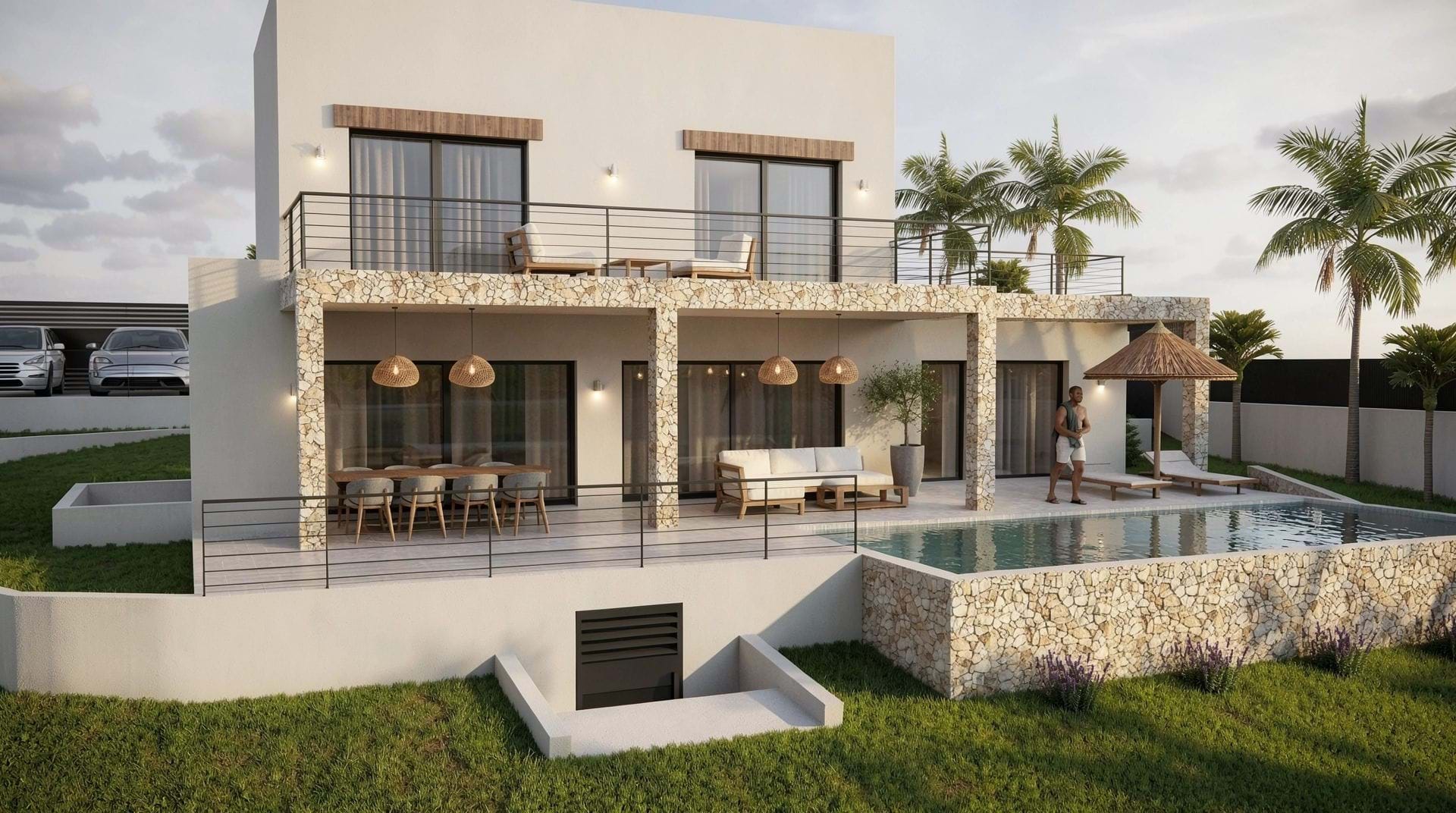 Люксовая новая villa с 5 спальнями на продажу в Хавее рядом с XIC