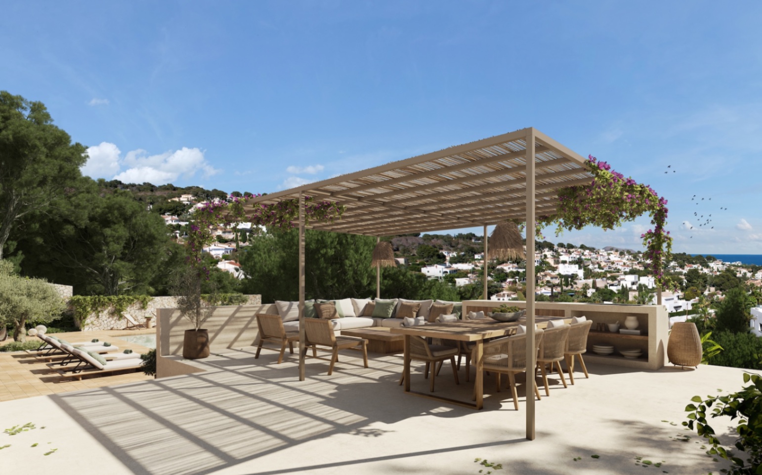 Charmante 4-slaapkamer gerenoveerde villa te koop in Benissa La Fustera