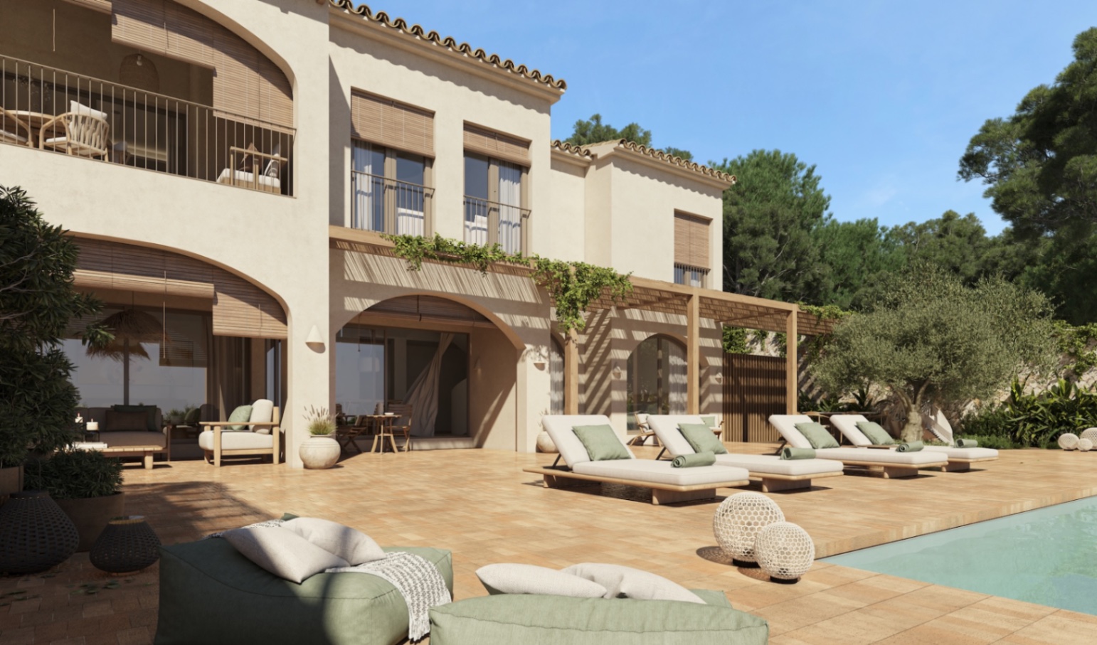 Charmante 4-slaapkamer gerenoveerde villa te koop in Benissa La Fustera