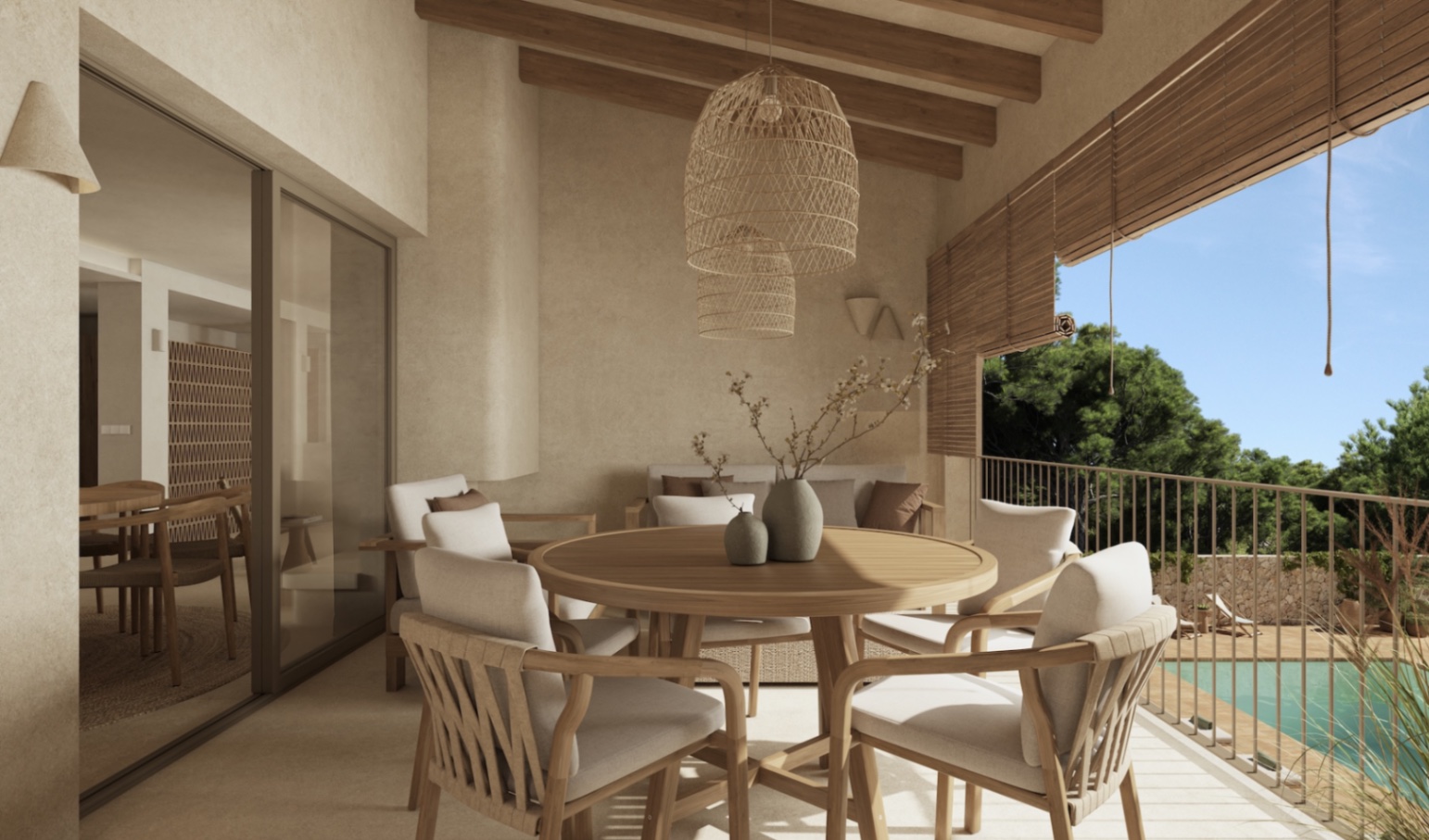 Charmante 4-slaapkamer gerenoveerde villa te koop in Benissa La Fustera