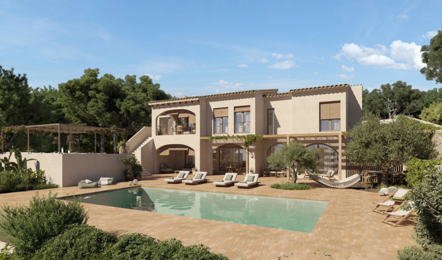 Charmante 4-slaapkamer gerenoveerde villa te koop in Benissa La Fustera