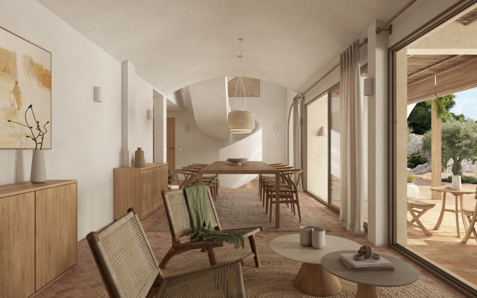 Charmante 4-slaapkamer gerenoveerde villa te koop in Benissa La Fustera