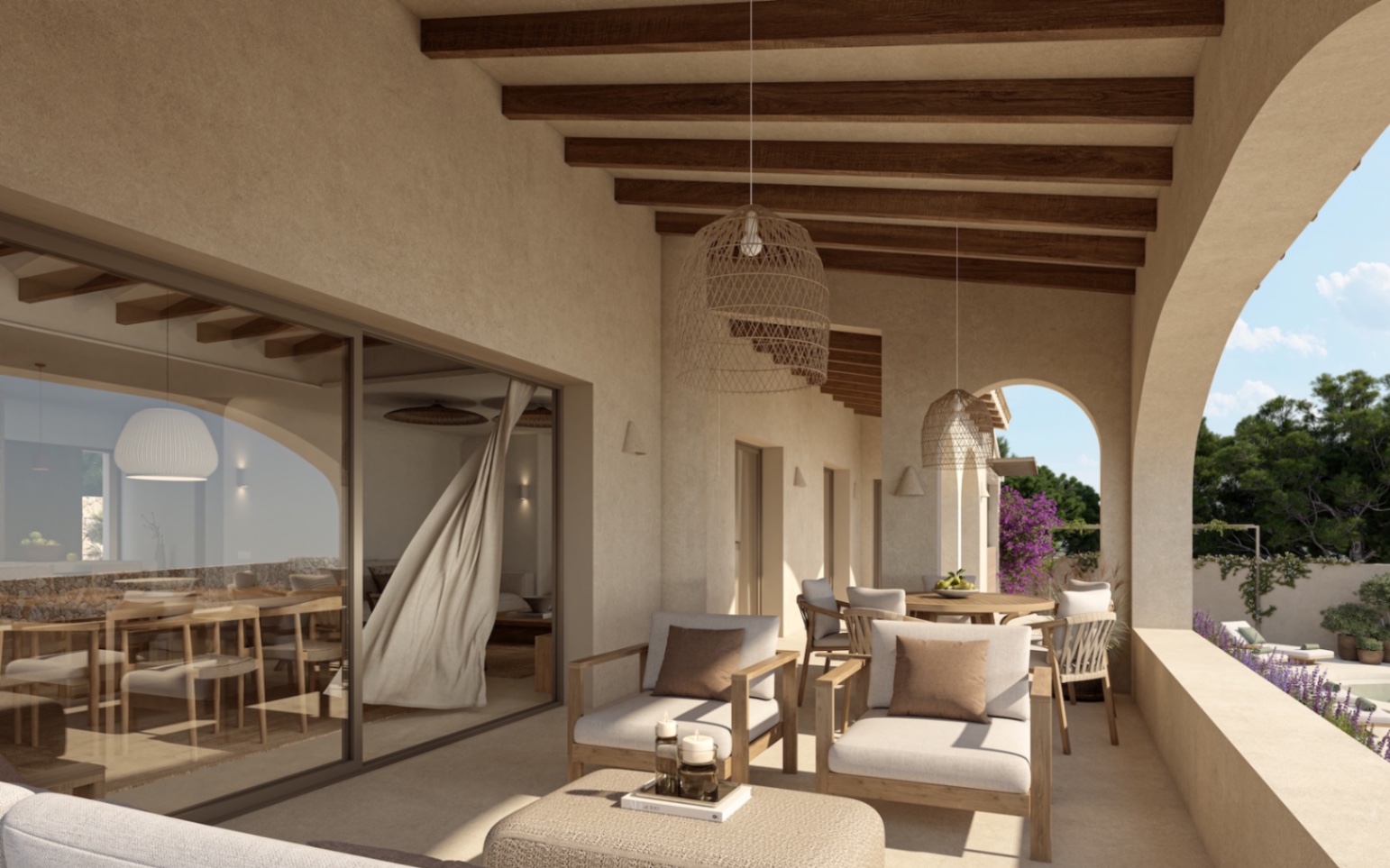 Charmante 3-slaapkamer gerenoveerde villa te koop in Benissa la Fustera