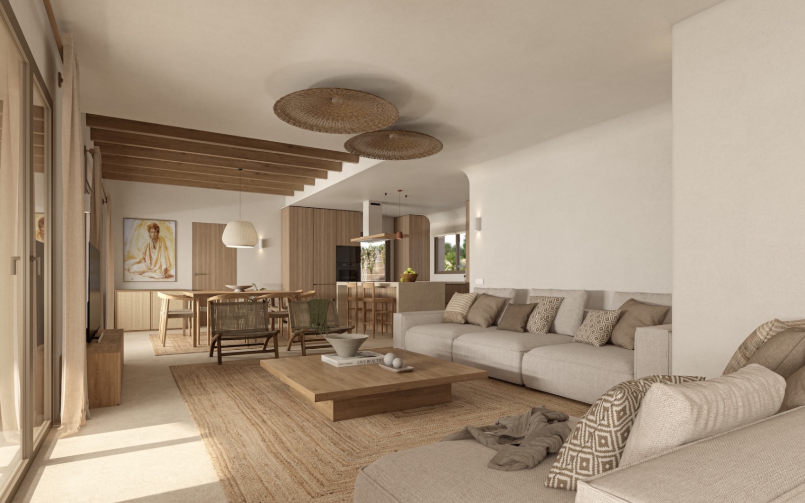 Charmante 3-slaapkamer gerenoveerde villa te koop in Benissa la Fustera
