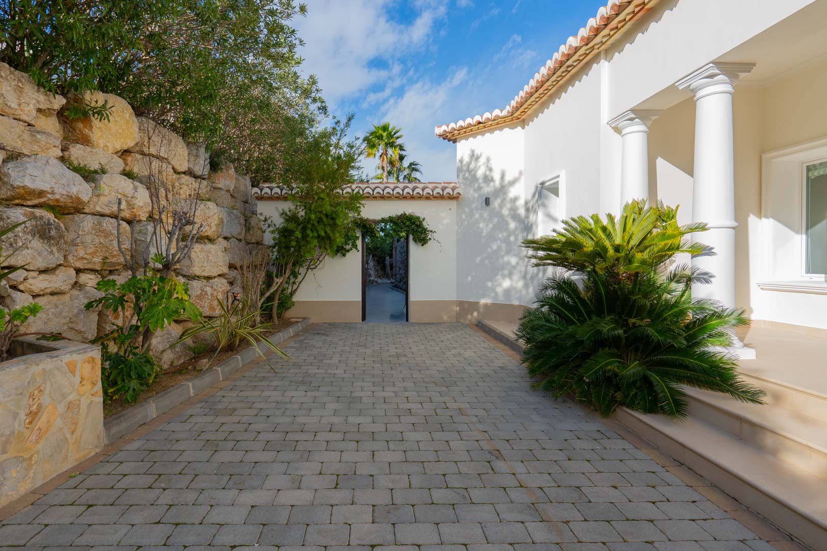 Vila massiva de 4 habitacions amb vistes al mar i al Montgó en venda a Javea Piver