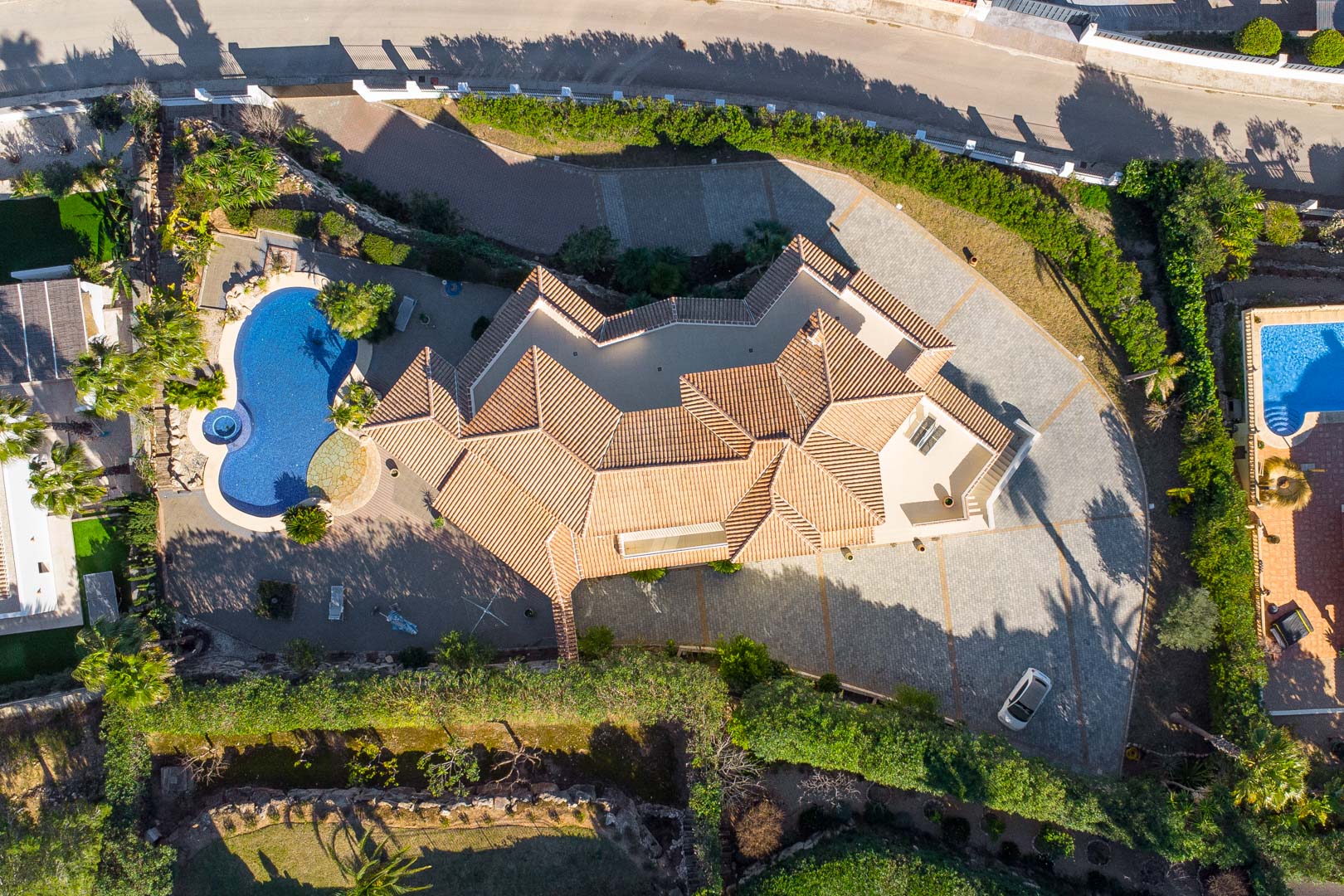 Vila massiva de 4 habitacions amb vistes al mar i al Montgó en venda a Javea Piver
