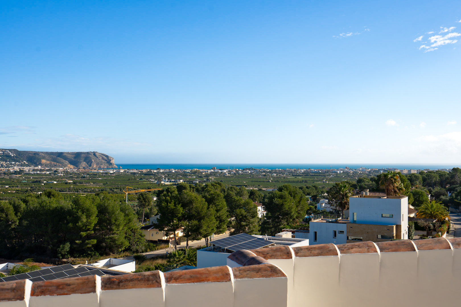 Vila massiva de 4 habitacions amb vistes al mar i al Montgó en venda a Javea Piver