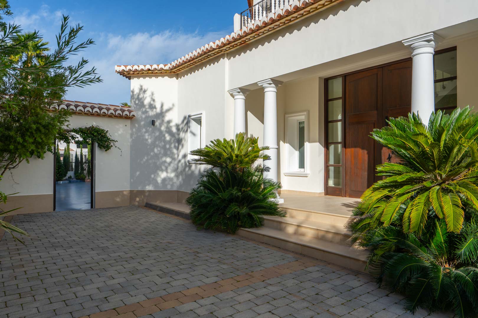 Vila massiva de 4 habitacions amb vistes al mar i al Montgó en venda a Javea Piver