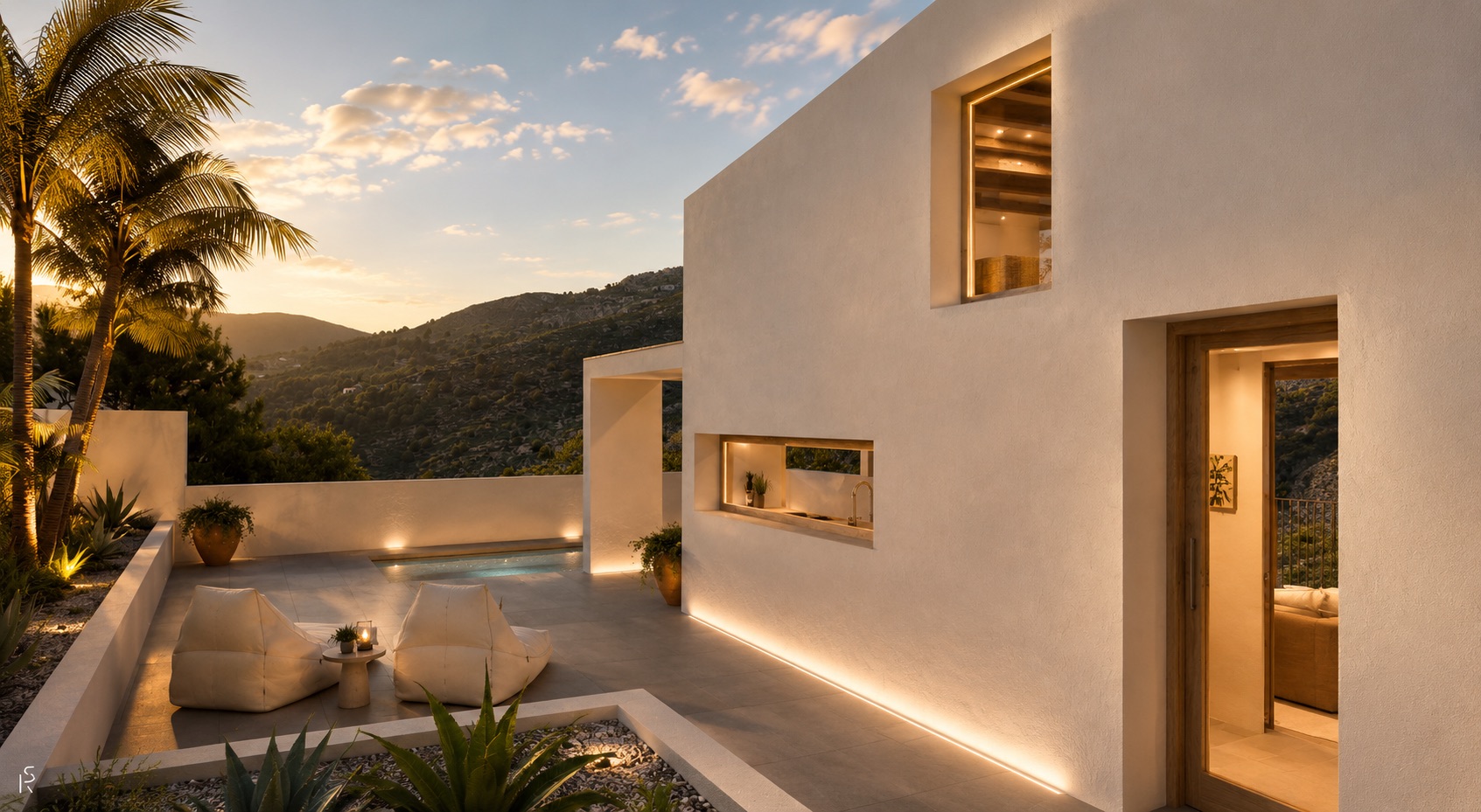 Nueva villa de 3 habitaciones en venta en Vall de Laguard con vista panorámica.