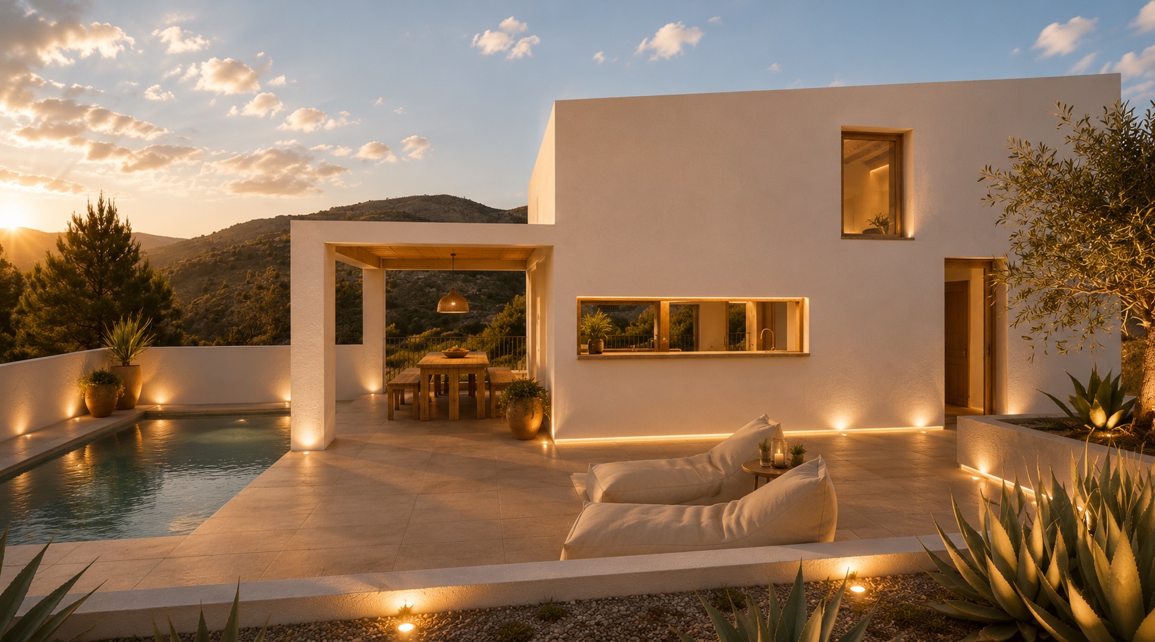 Nueva villa de 3 habitaciones en venta en Vall de Laguard con vista panorámica.