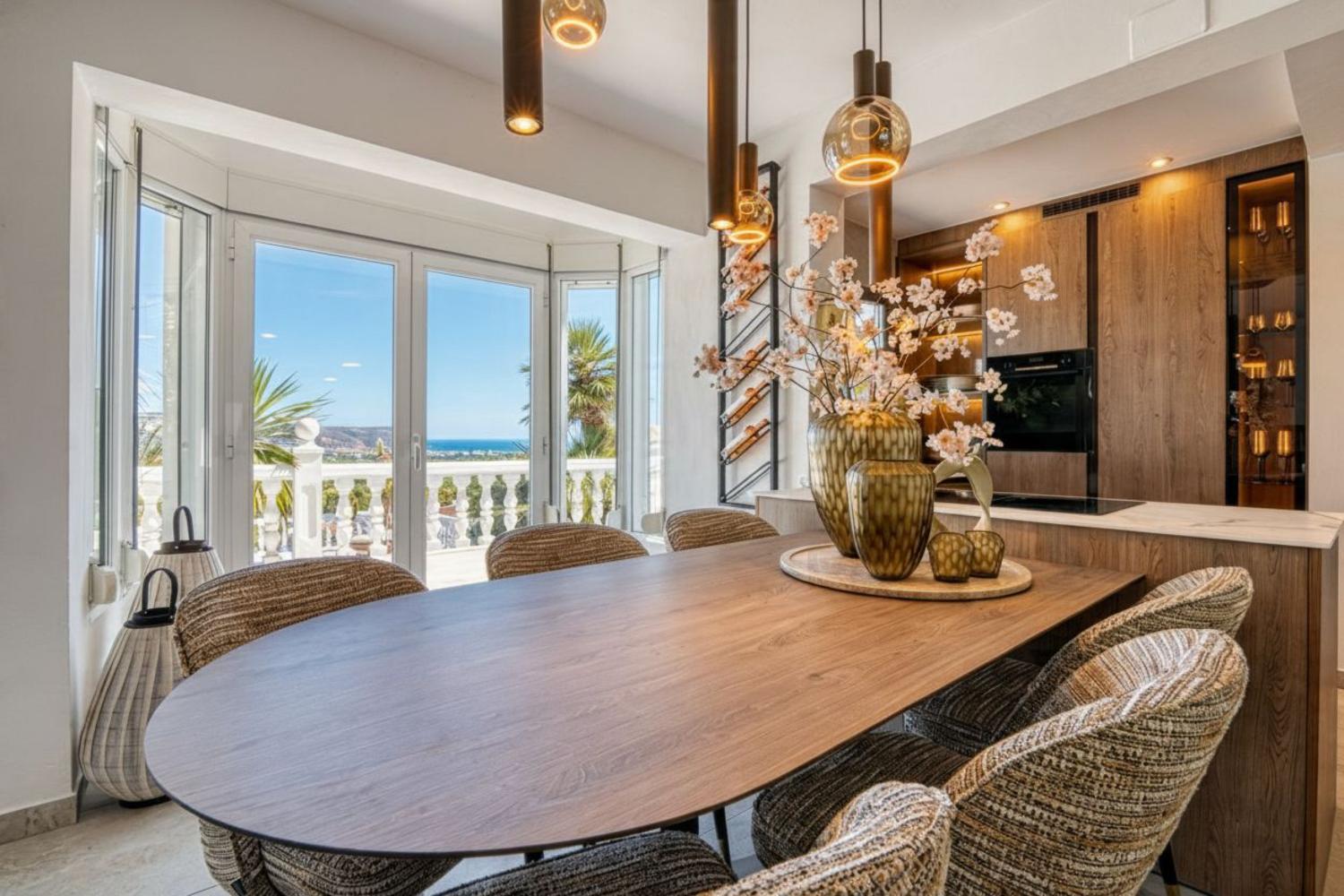 Luxury 3 bed villa for sale in Javea with sea and mountain view