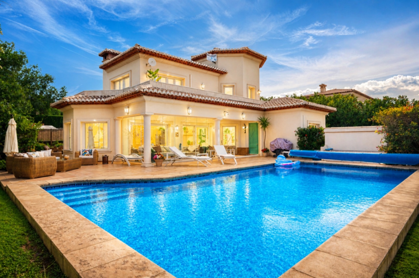 Elegant Mediterranean 3 bed Villa with Panoramic Views for sale in Puerta Fenicía, Javea