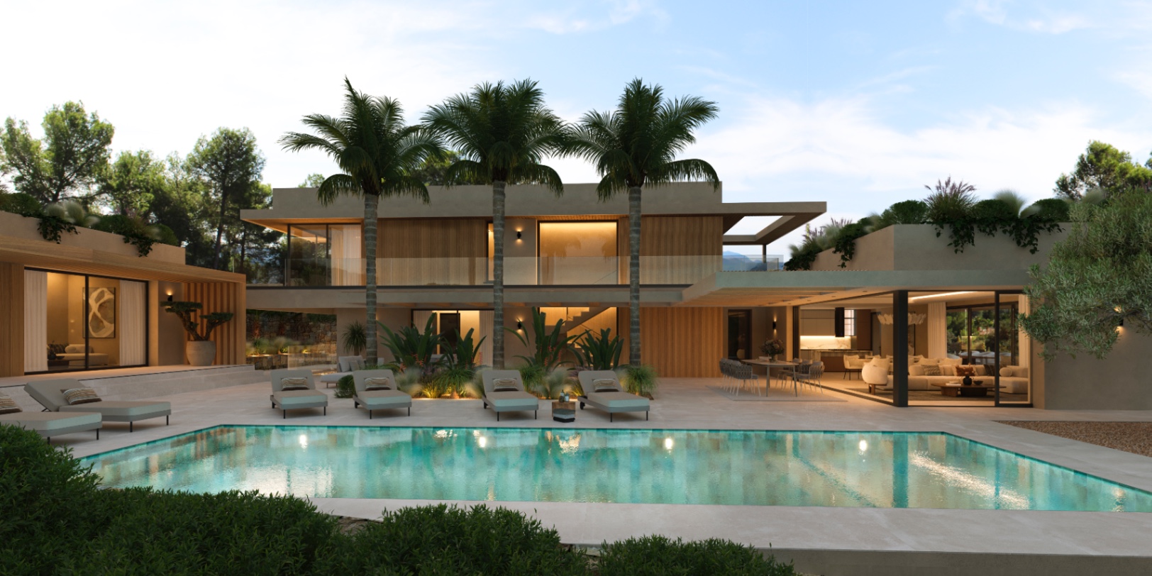 Villa de lujo de 5 dormitorios con vistas panorámicas en venta en el Montgó en Jávea.