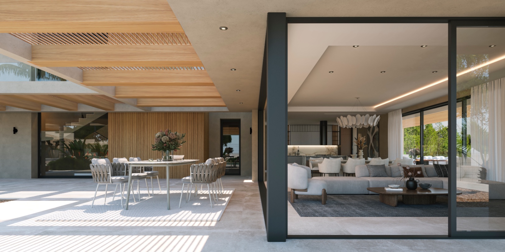 Villa de lujo de 5 dormitorios con vistas panorámicas en venta en el Montgó en Jávea.