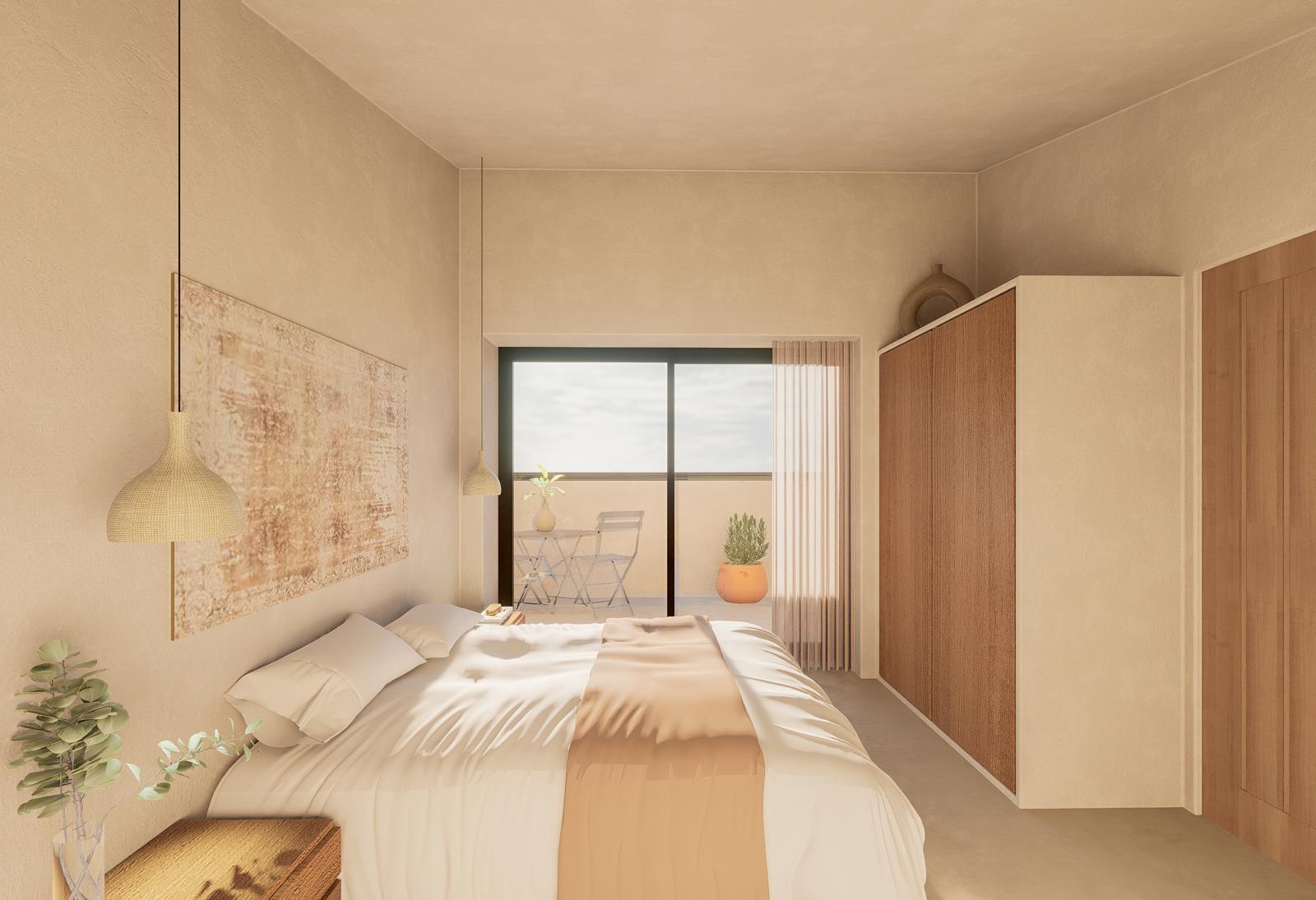 Casa adosada única en venta con licencia de construcción y permiso de planificación completos