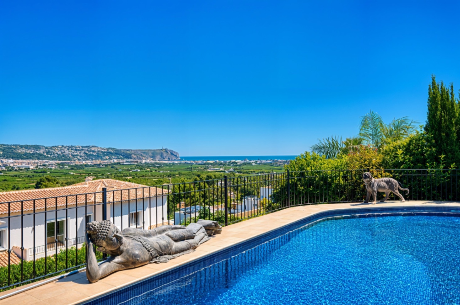 Modern 4 bed Villa with Panoramic Sea &amp; Montgó Mountain Views for sale in Javea