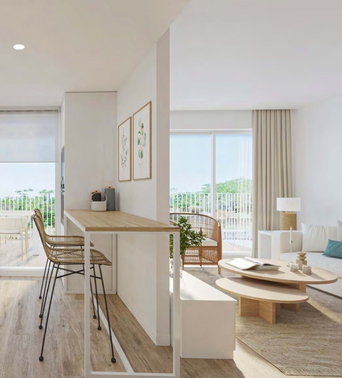 Apartamento de lujo de 3 habitaciones en venta en Javea, cerca del puerto.