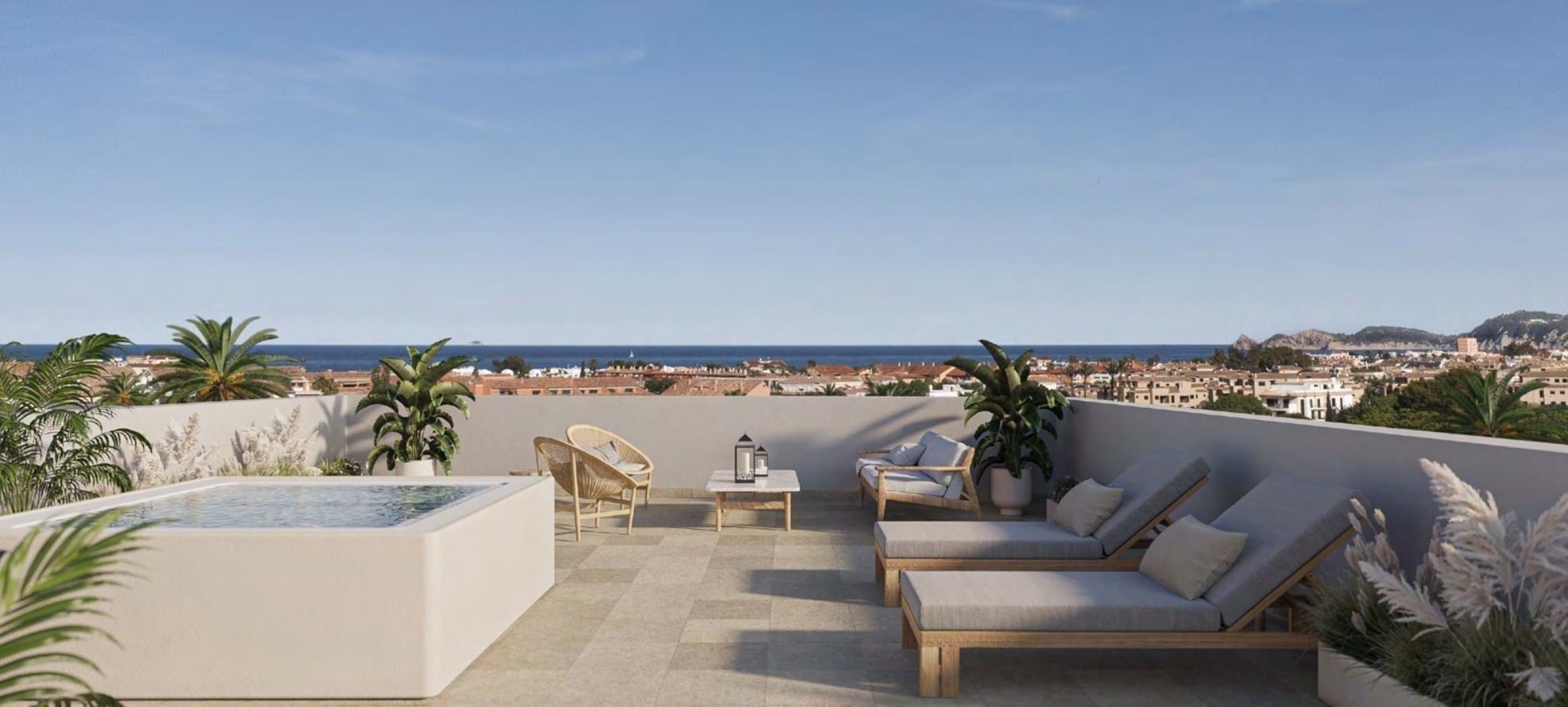 Apartamento de lujo de 3 habitaciones en venta en Javea, cerca del puerto.