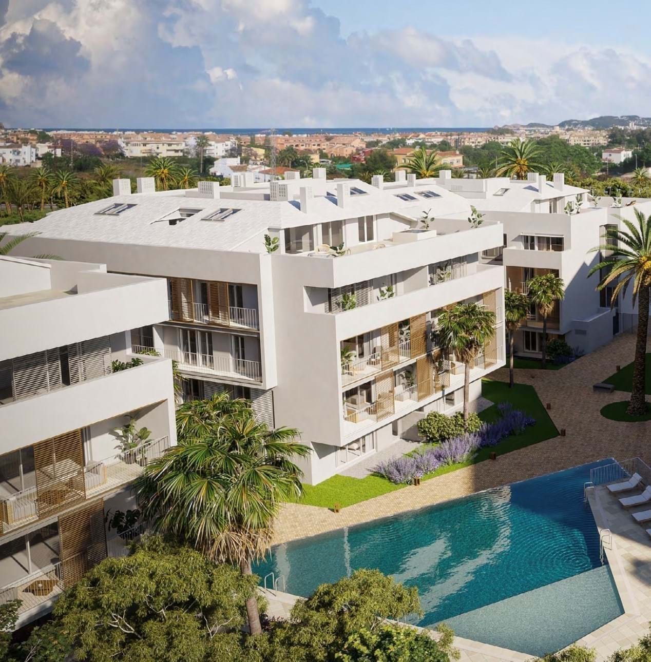 Apartamento de lujo de 3 habitaciones en venta en Javea, cerca del puerto.