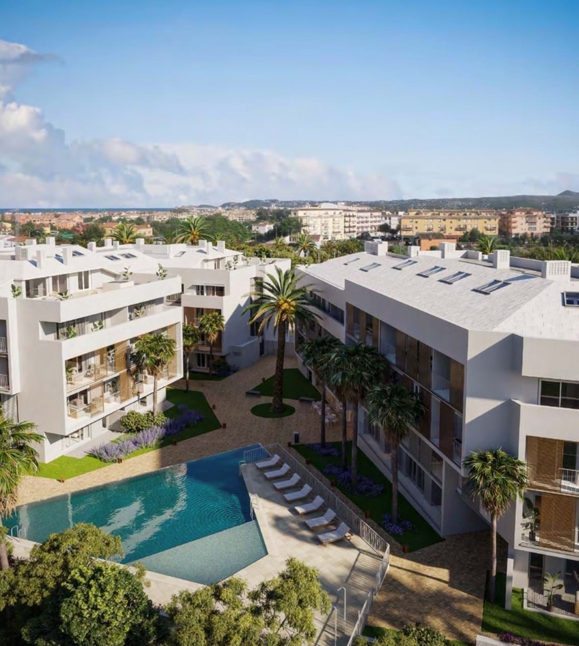 Apartamento de lujo de 3 habitaciones en venta en Javea, cerca del puerto.