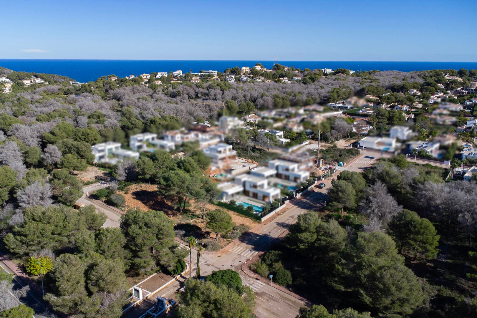 Moderna villa de 3 dormitorios en venta en Jávea.