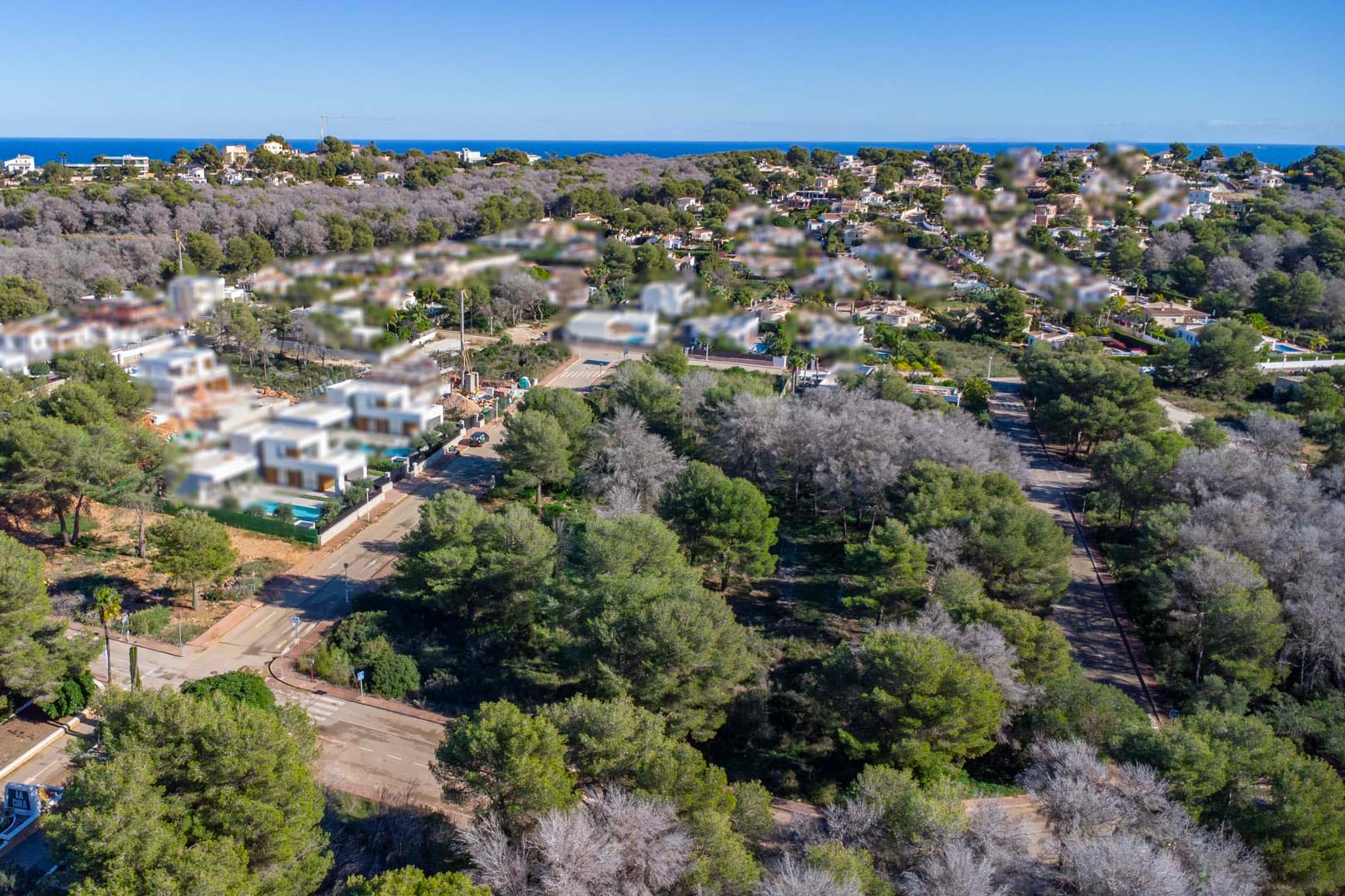 Moderna villa de 3 dormitorios en venta en Jávea.
