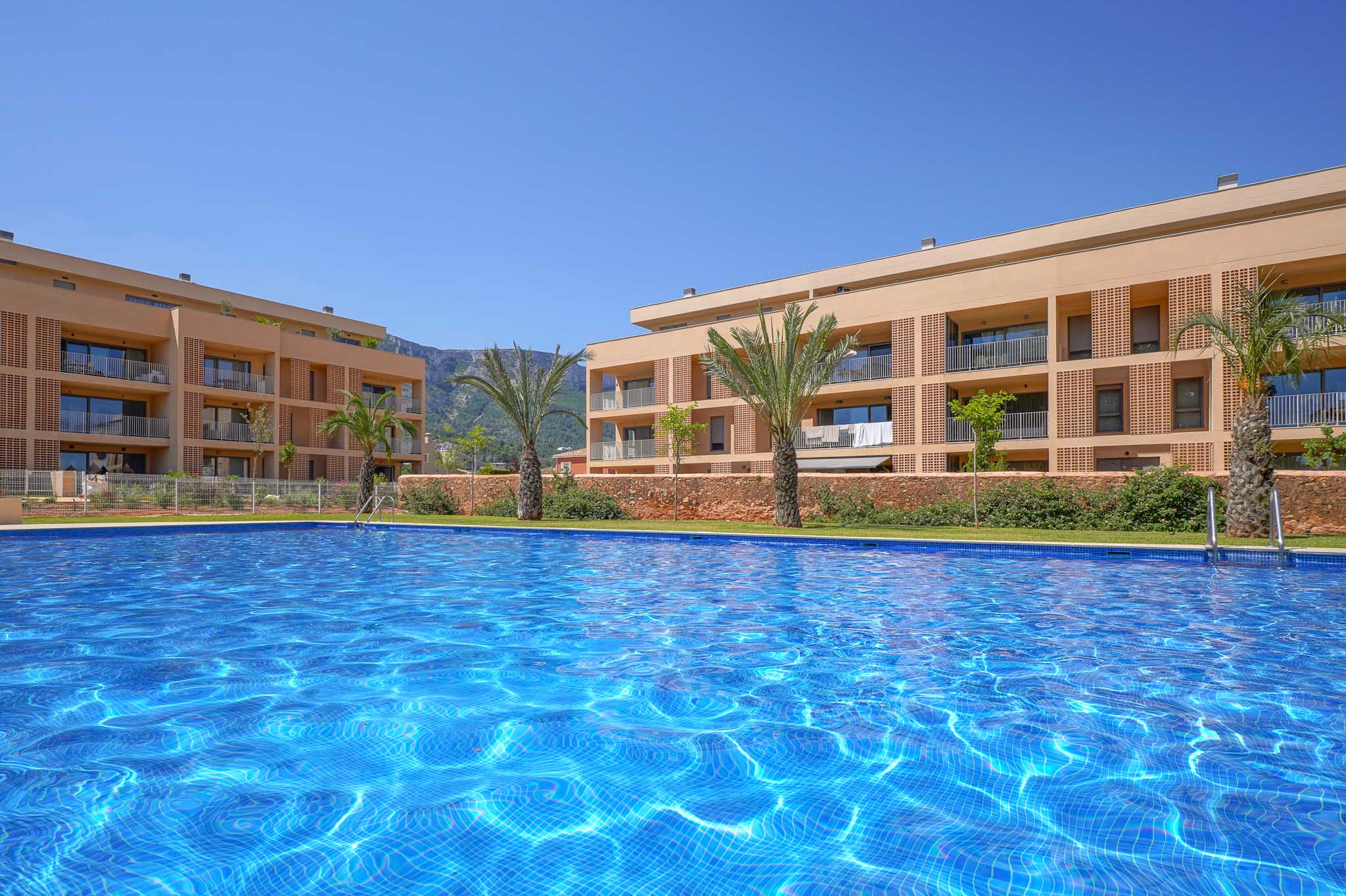Neue 3-Zimmer-Wohnung zu verkaufen in Denia, in der Nähe der Marina.