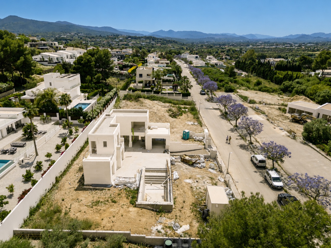 Luxury 4 bed villa with sea and mountain view for sale in Javea Piver