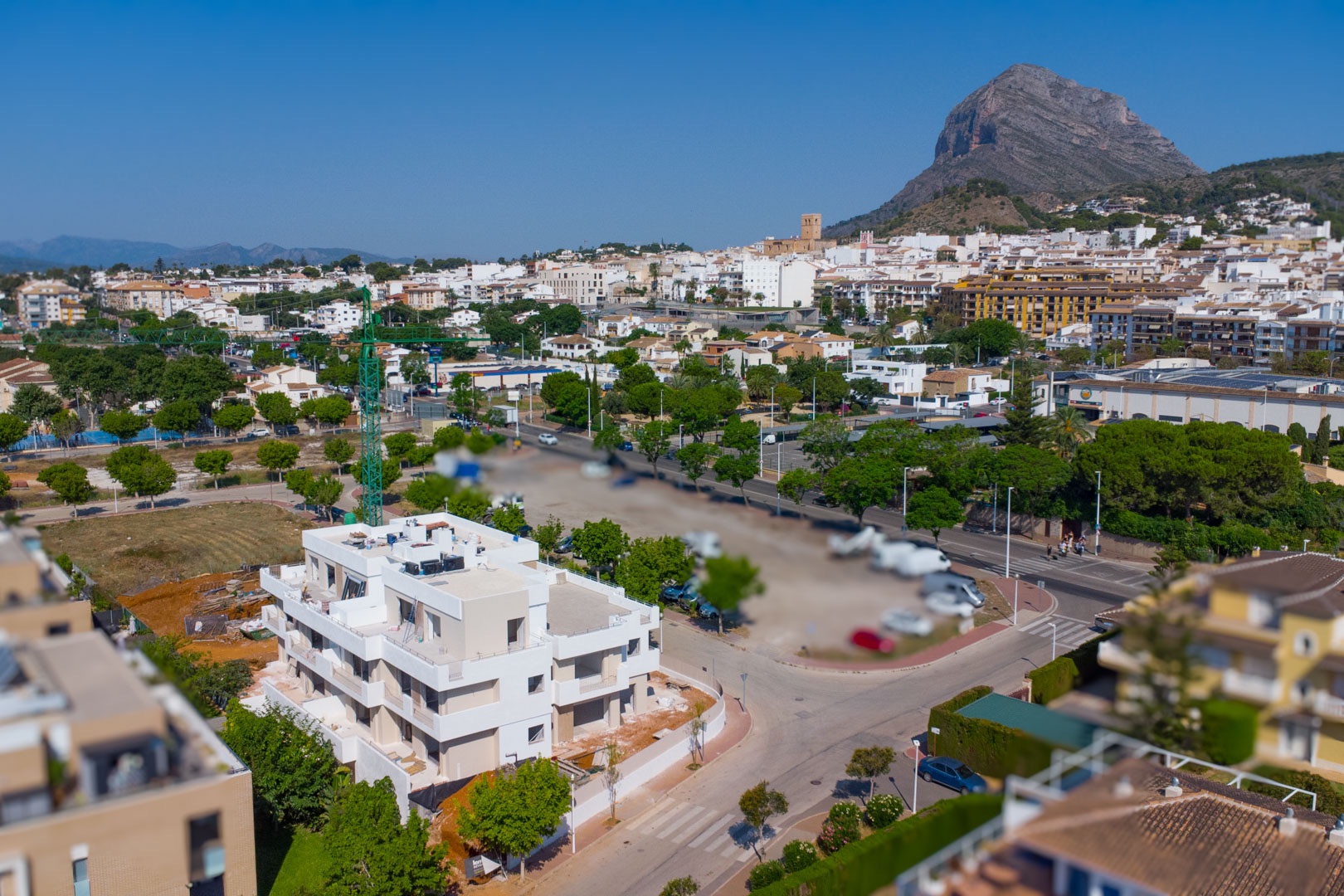 Apartamento de 3 habitaciones en construcción en venta en Javea, cerca del casco antiguo.