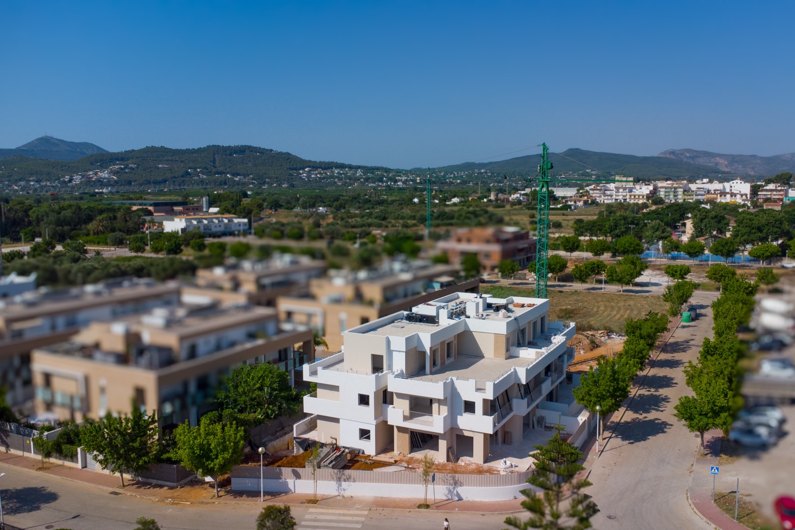 Apartamento de 3 dormitorios en construcción en venta en Jávea, cerca del casco antiguo.