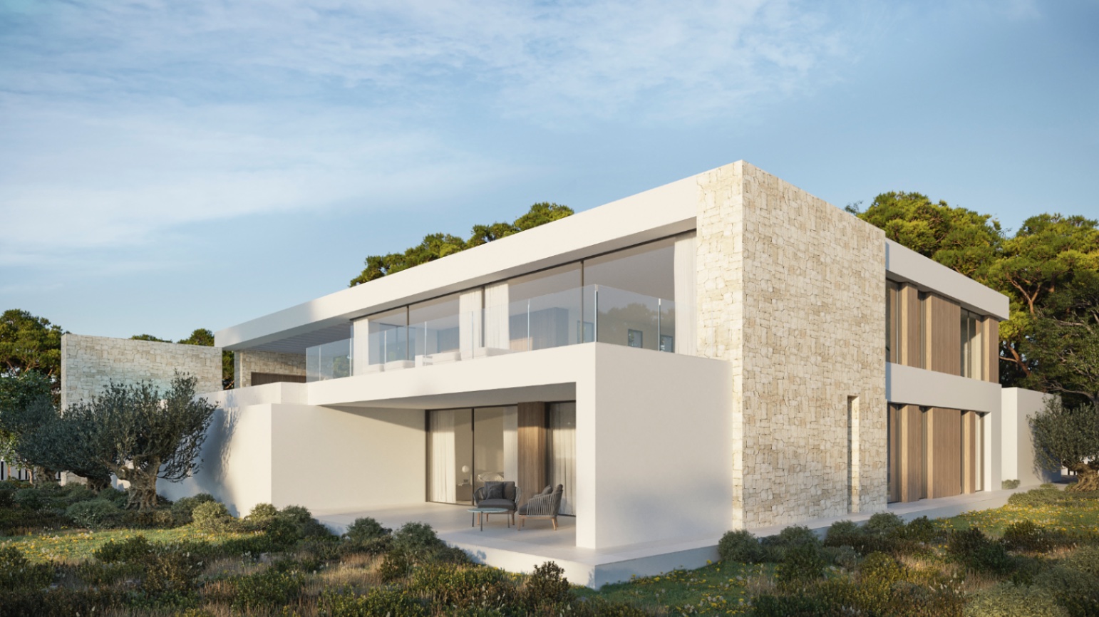 Luksusowa willa z 4 sypialniami i widokiem na morze na sprzedaż w Moraira