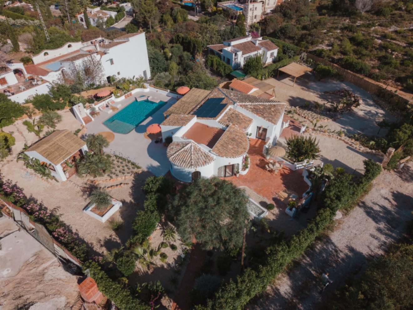 Luxury traditionnal 4 bed villa with Panoramic views for sale In Javea Arenal
