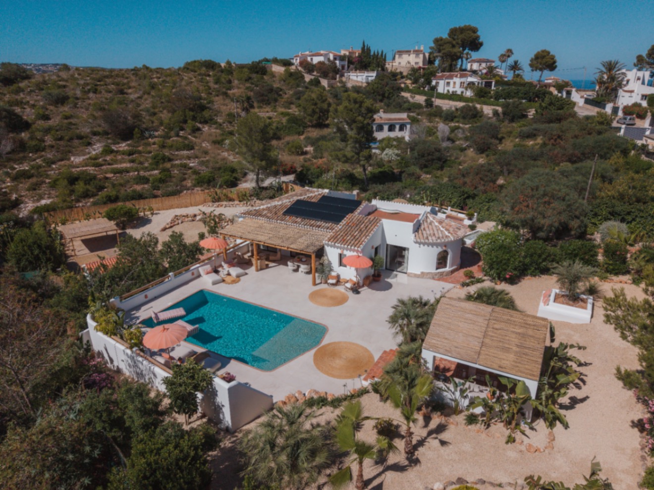 Luxury traditionnal 4 bed villa with Panoramic views for sale In Javea Arenal