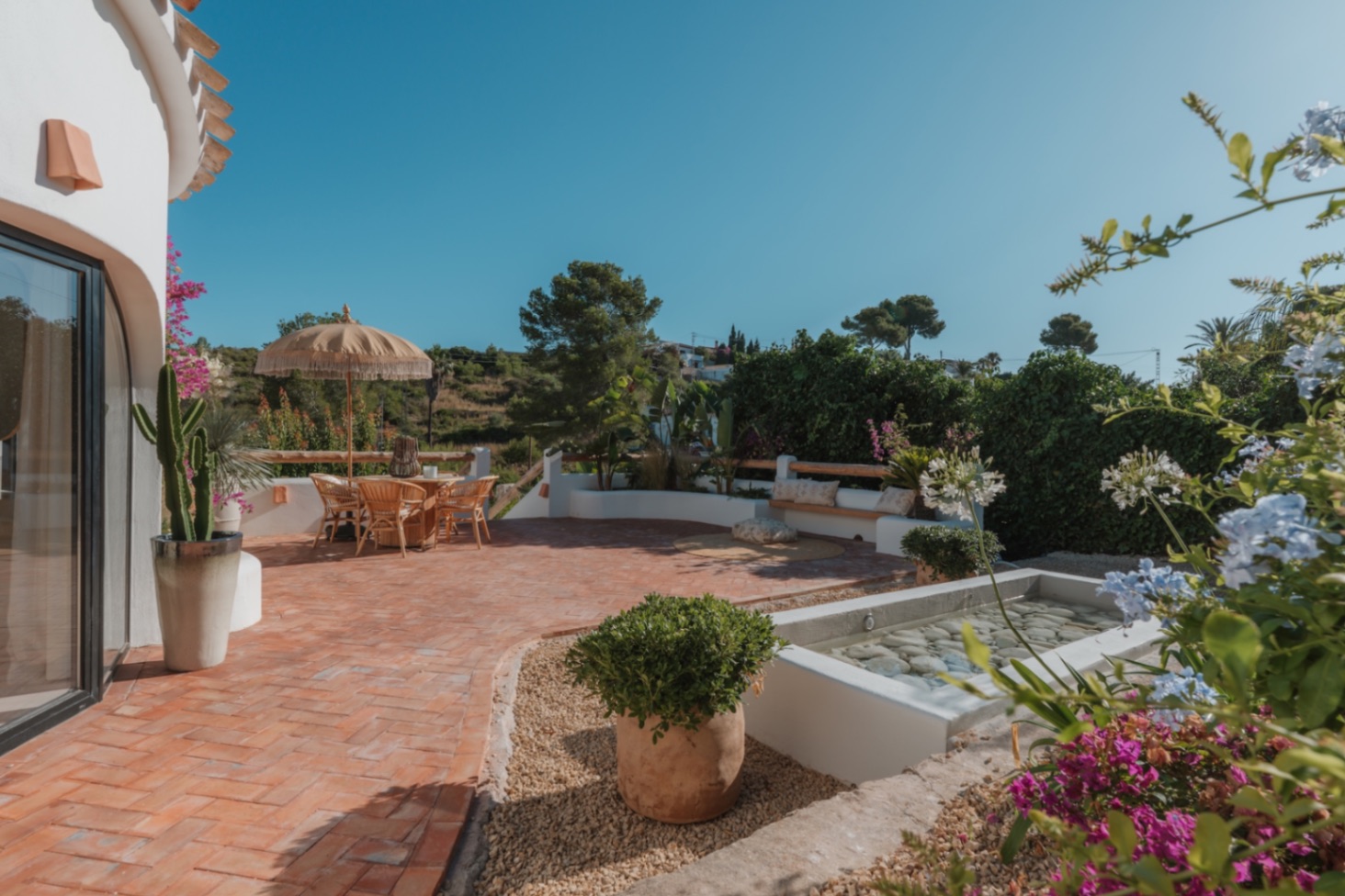 Luxury traditionnal 4 bed villa with Panoramic views for sale In Javea Arenal